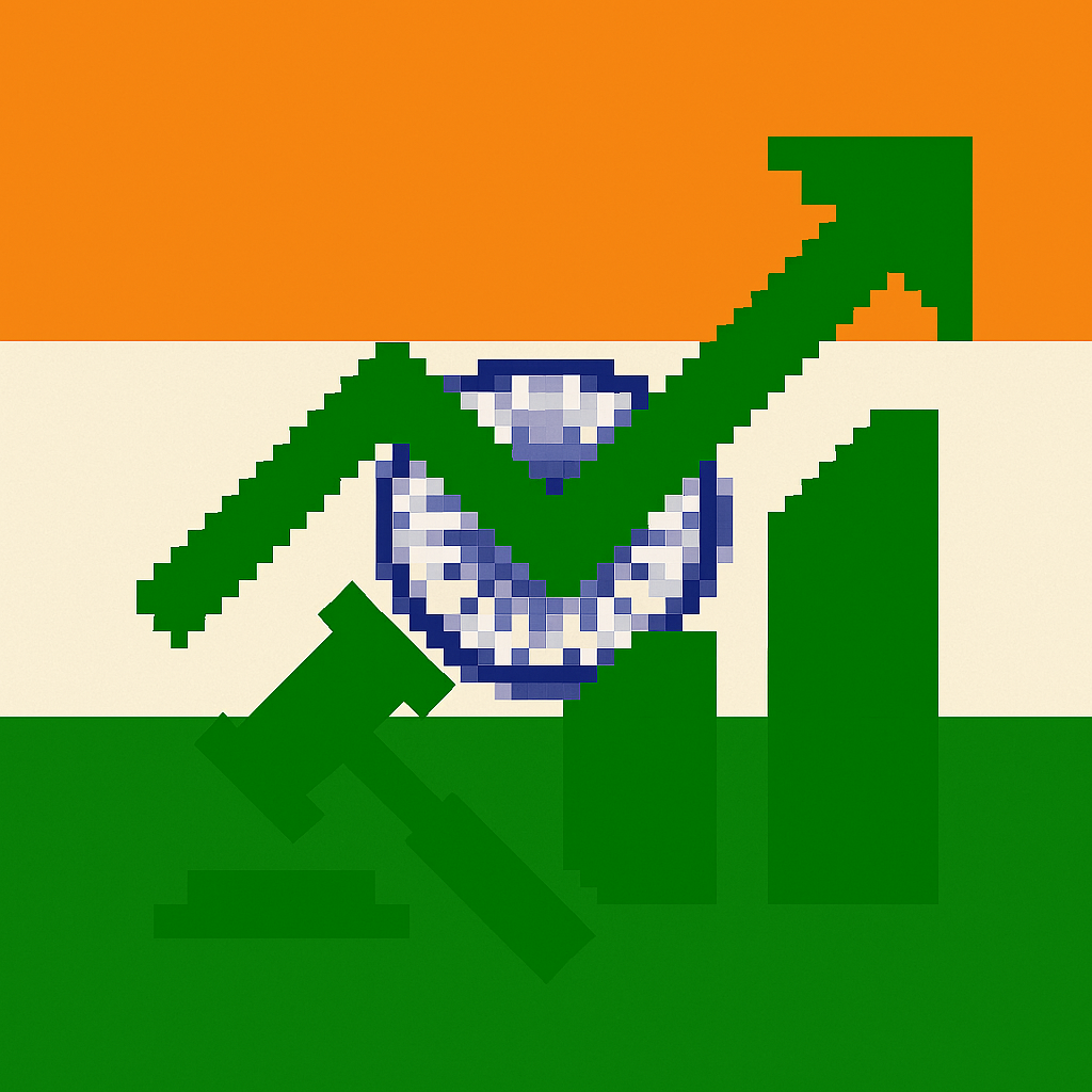 Freaky Indien-Politikflagge